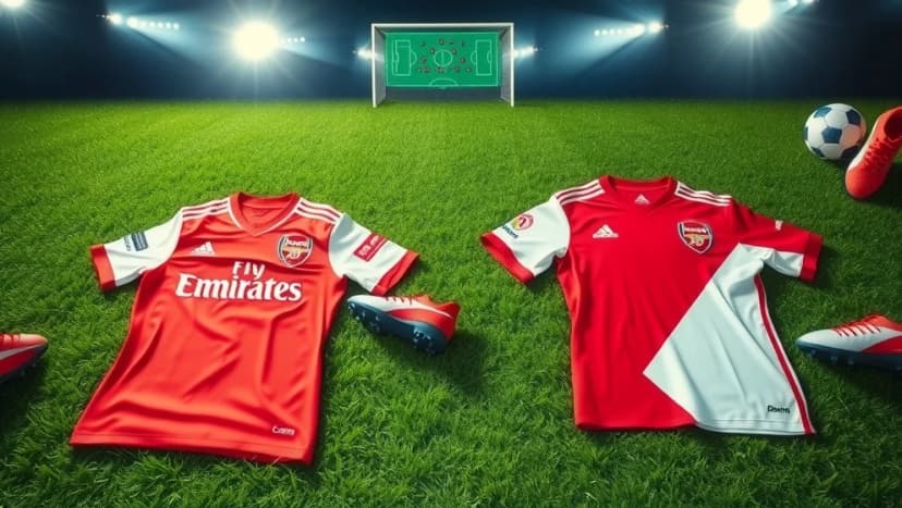 Arsenal FC mot AS Monaco laguppställning